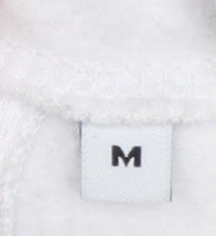 Jack & Jones Mens White Hoodie Medium Pullover Logo Design