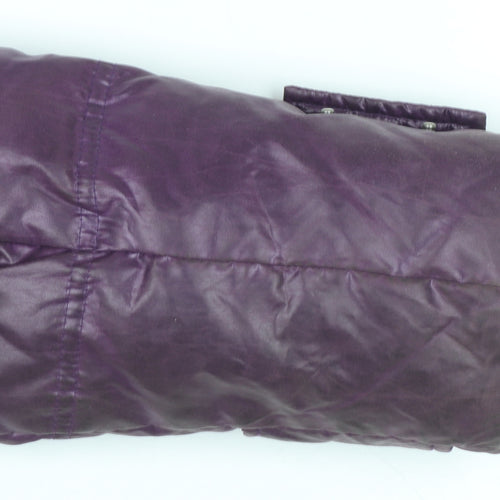 COCORO Women’s Purple Short Puffer Jacket Size 10 Polyester Lined