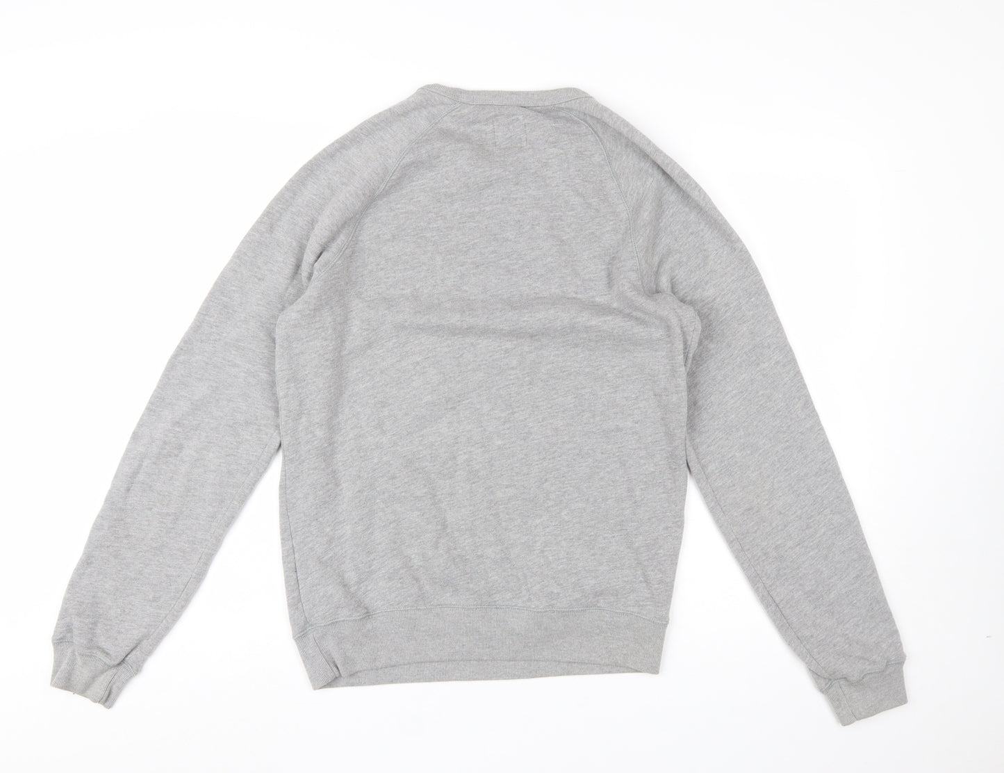 Jack Wills Men's Grey Small Pullover Crew Neck Sweatshirt