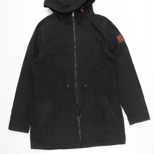 Element Women's Black Hooded Parka Jacket Size M