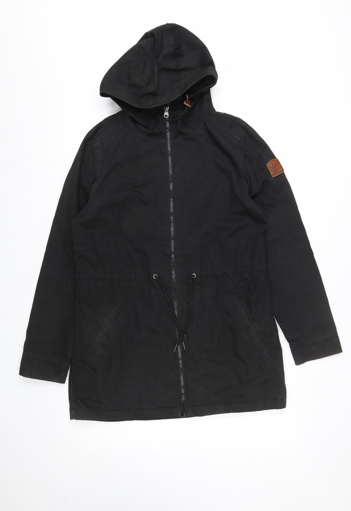 Element Women's Black Hooded Parka Jacket Size M