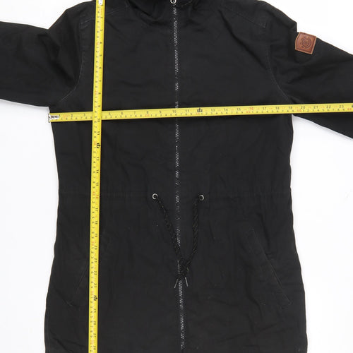 Element Women's Black Hooded Parka Jacket Size M