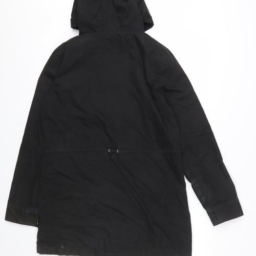Element Women's Black Hooded Parka Jacket Size M