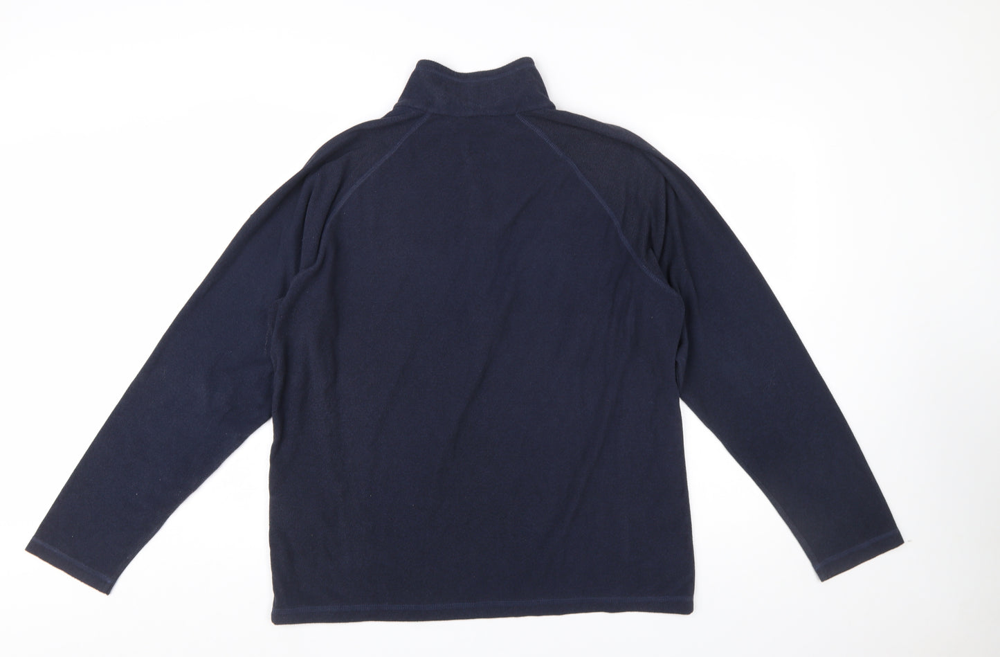 Regatta Men's XL Blue Fleece 1/2 Zip Pullover Sweatshirt Outdoor