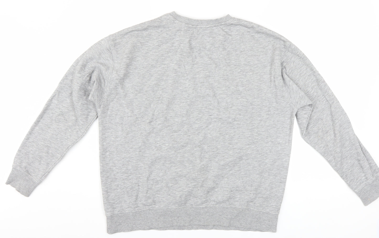 New Look Mens Grey Detroit Graphic Print Sweatshirt Size S