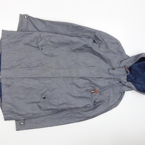 Mountain Warehouse Women's Grey Hooded Parka Coat Size 8