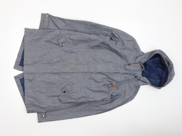 Mountain Warehouse Women's Grey Hooded Parka Coat Size 8