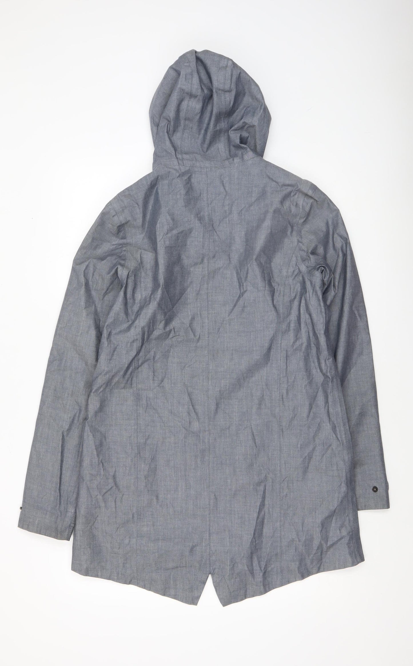 Mountain Warehouse Women's Grey Hooded Parka Coat Size 8