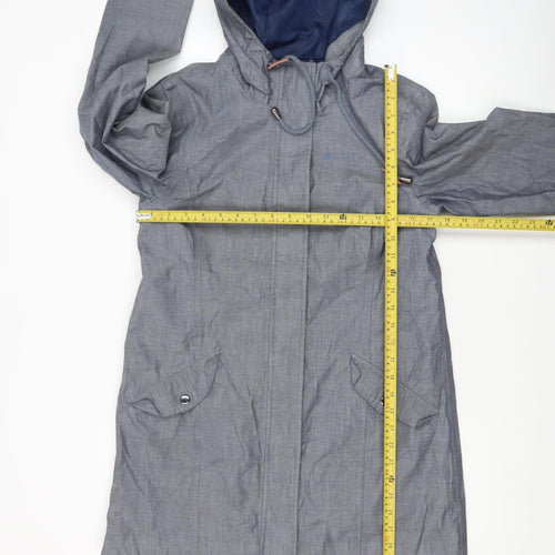 Mountain Warehouse Women's Grey Hooded Parka Coat Size 8