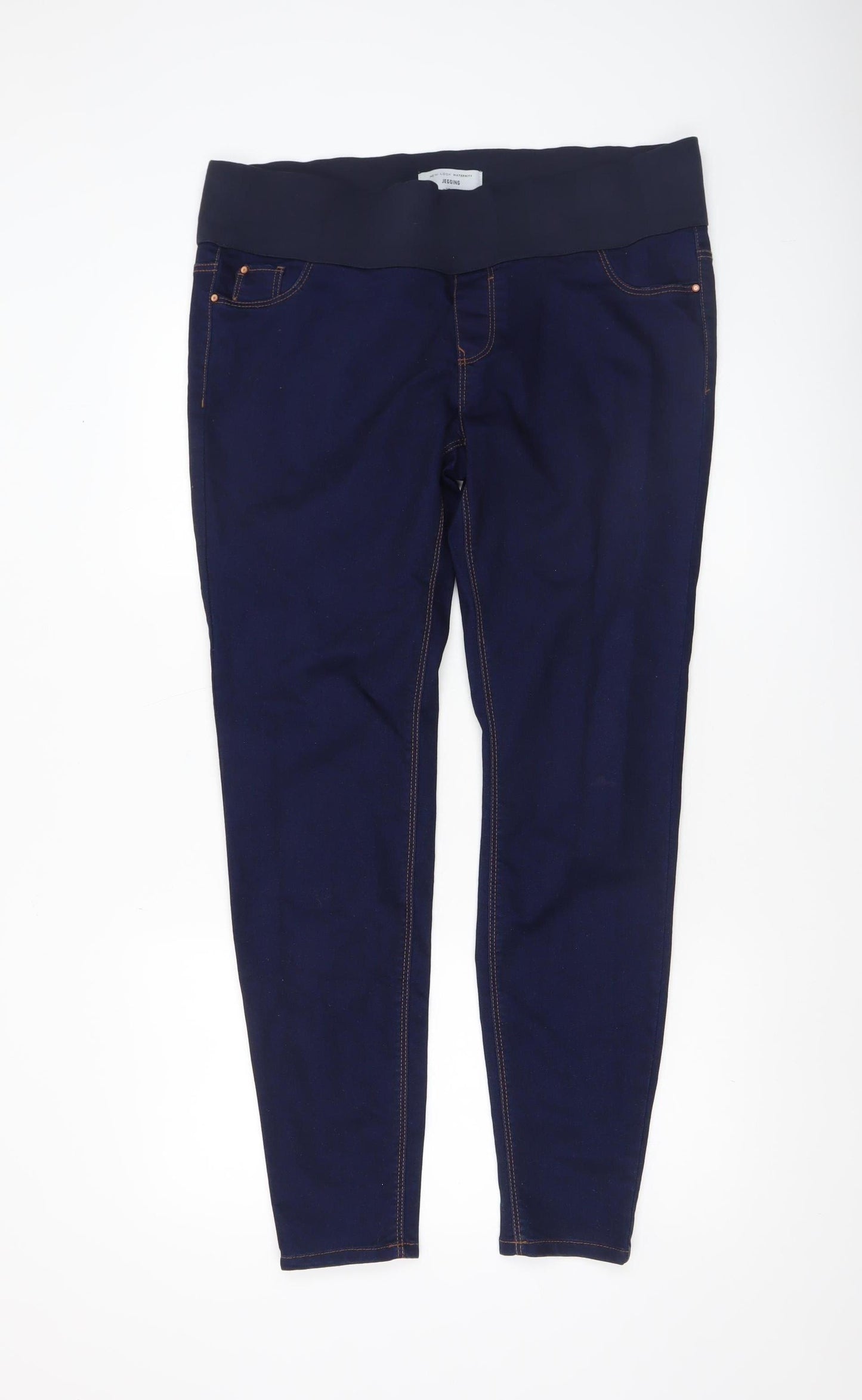 New Look Women's Blue Maternity Jegging Jeans Size 14 Slim Fit