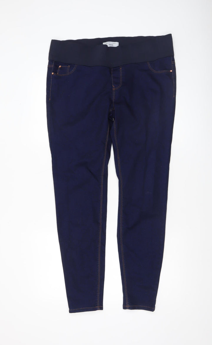 New Look Women's Blue Maternity Jegging Jeans Size 14 Slim Fit
