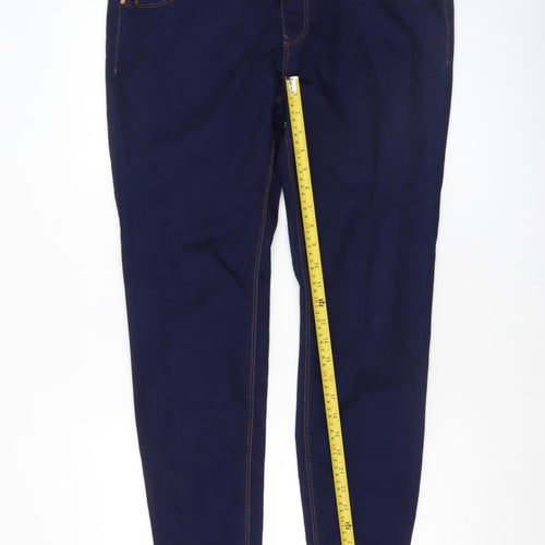 New Look Women's Blue Maternity Jegging Jeans Size 14 Slim Fit