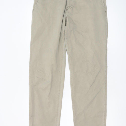 Paul Costelloe Men’s Beige Chino Trousers 34W 31L Cotton Blend