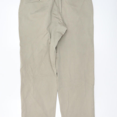 Paul Costelloe Men’s Beige Chino Trousers 34W 31L Cotton Blend