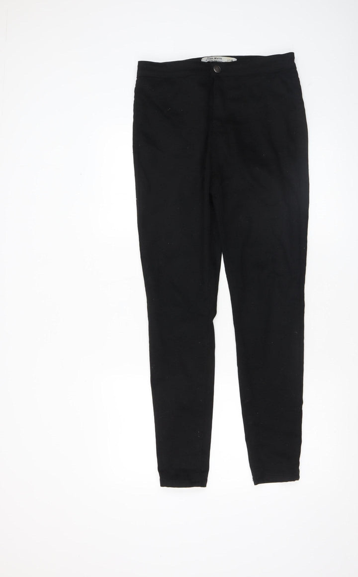 New Look Women’s Black High Waist Super Skinny Trousers UK 12