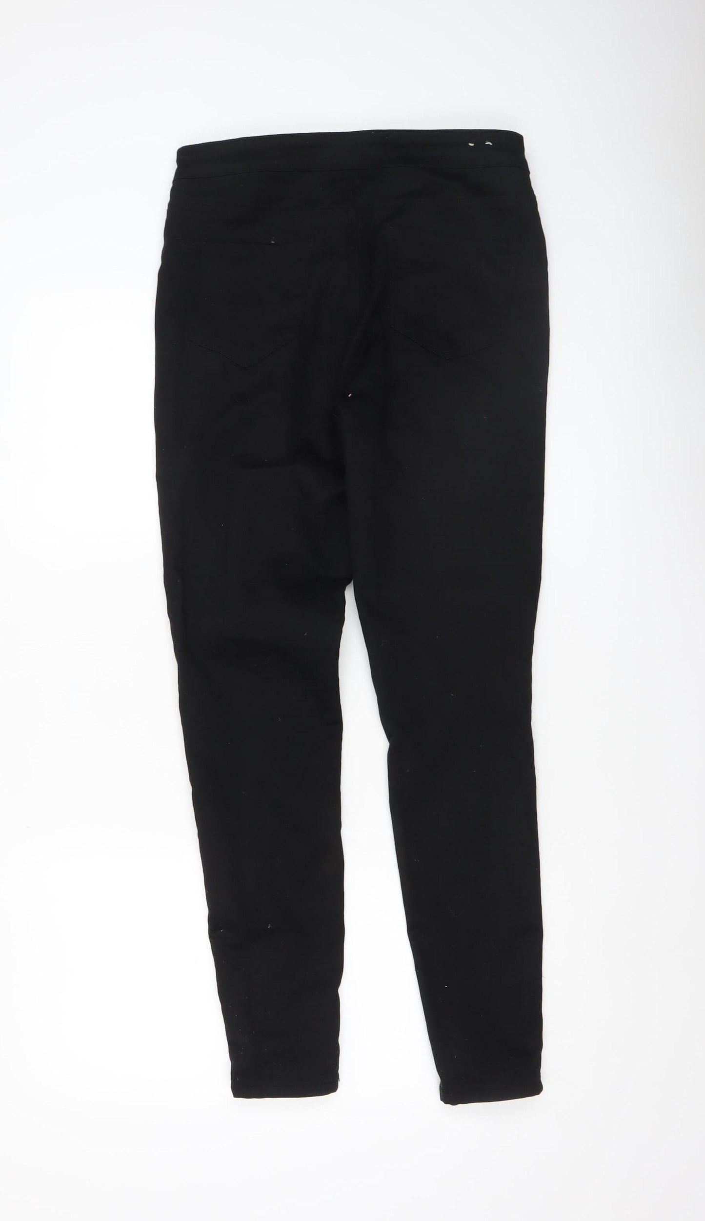 New Look Women’s Black High Waist Super Skinny Trousers UK 12