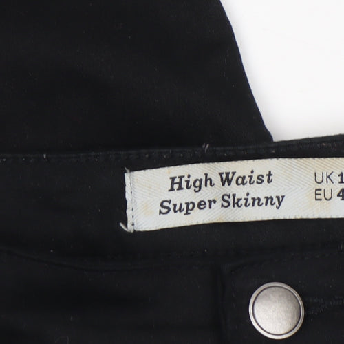 New Look Women’s Black High Waist Super Skinny Trousers UK 12