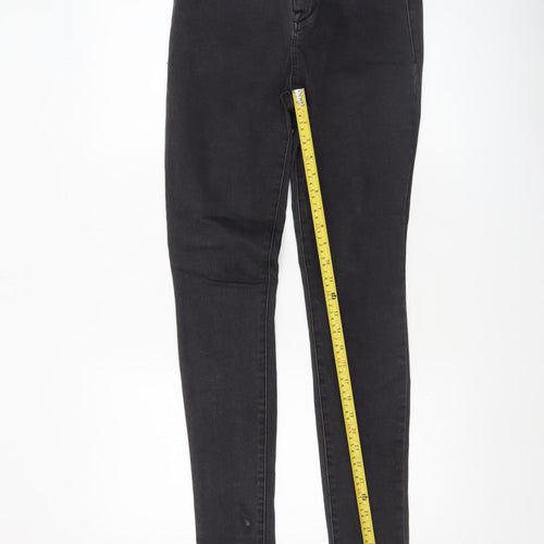 Karen Millen Women’s Black Skinny Jeans UK 8 Stretch Denim Slim Fit