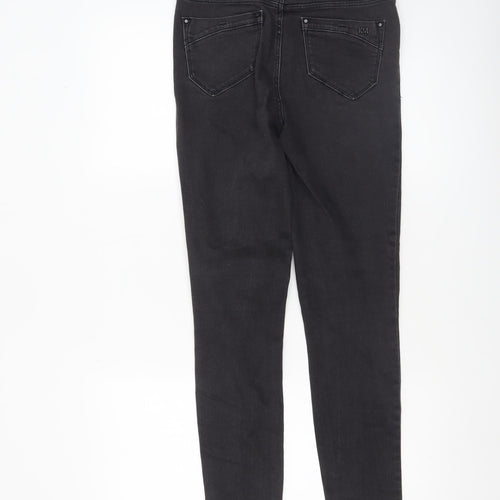 Karen Millen Women’s Black Skinny Jeans UK 8 Stretch Denim Slim Fit