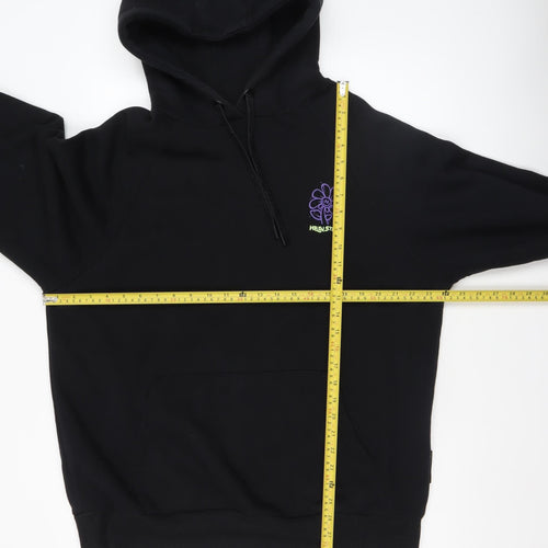 Dunnes Stores Women's Black Medium Pullover Hoodie Graphic Print