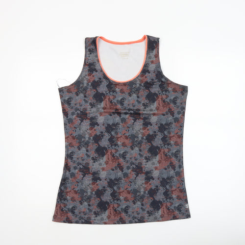 Dunnes Stores Womens Multicoloured Stretch Tank Top Size 12