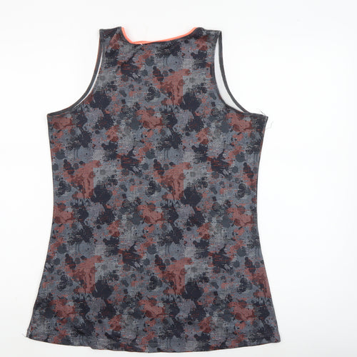 Dunnes Stores Womens Multicoloured Stretch Tank Top Size 12