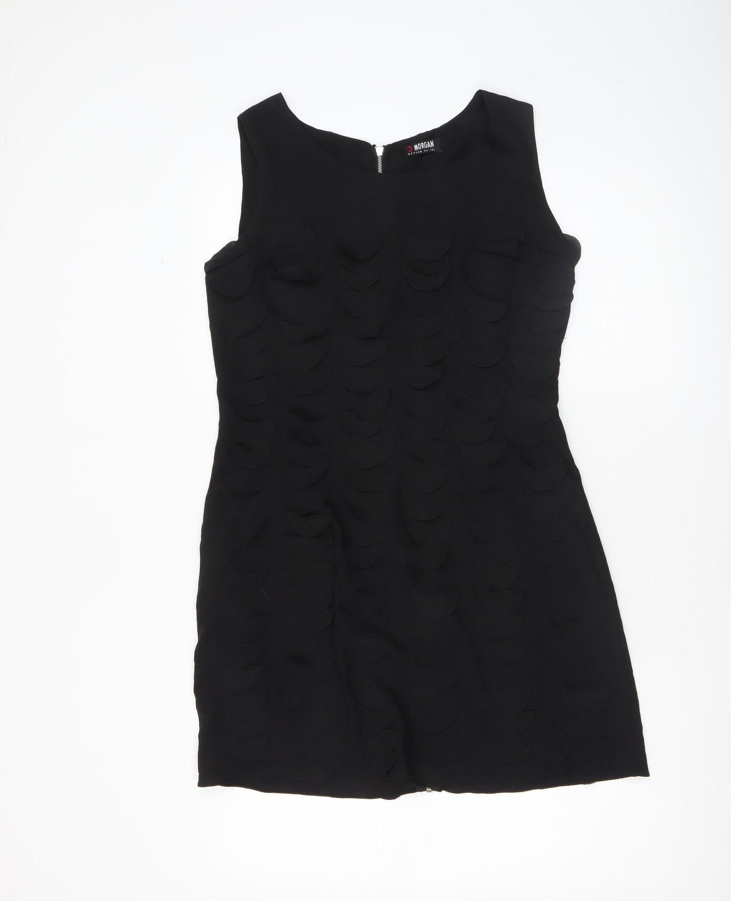 Morgan Women’s Black Sleeveless Bodycon Short Dress Size 10