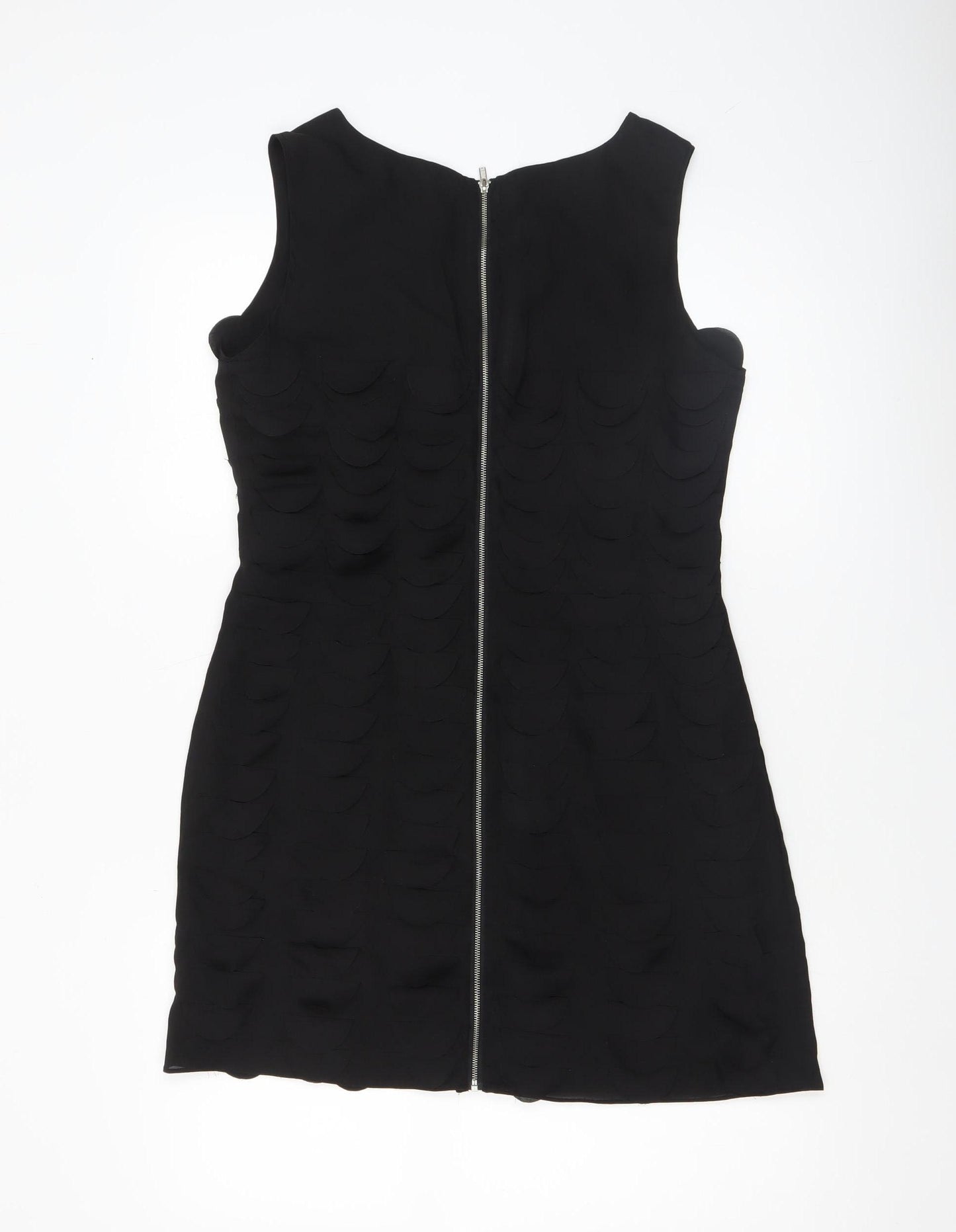 Morgan Women’s Black Sleeveless Bodycon Short Dress Size 10