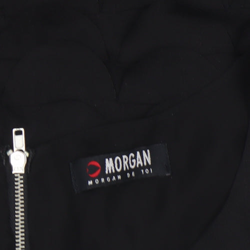 Morgan Women’s Black Sleeveless Bodycon Short Dress Size 10