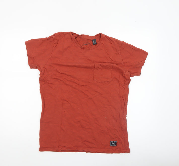 O'Neill Men's Red XL Slim Fit Cotton Crew Neck T-Shirt