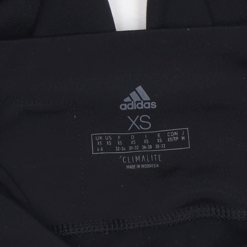 adidas Women’s Black XS Climalite Slim Fit Leggings