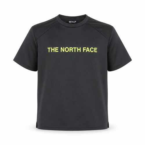The North Face Boys Black Short Sleeve Active T-Shirt L Lightweight