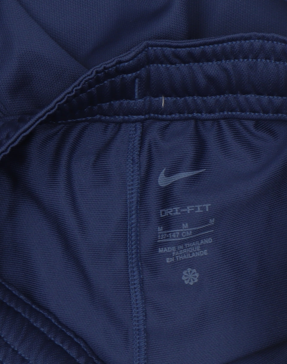 Nike Boys Blue Dri-FIT Jogger Trousers 13-14 Years Football Pants