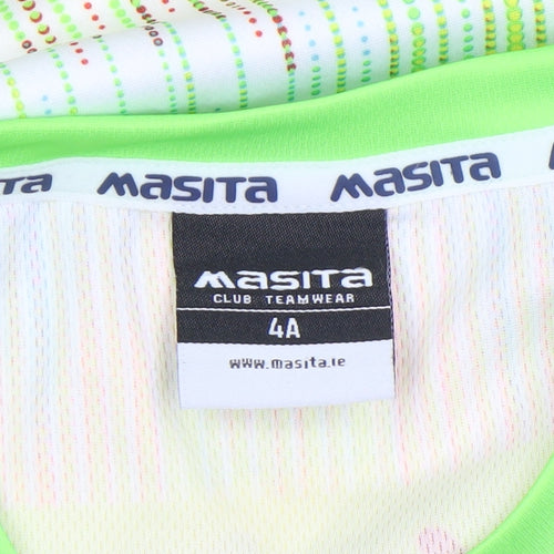 Masita Boys Multicoloured 4 Years Football Jersey T-Shirt