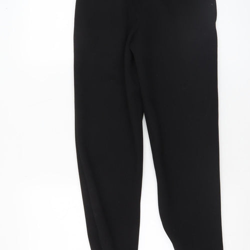 NBA Boys Black Jogger Sweatpants 11-12 Years Chicago Bulls Logo