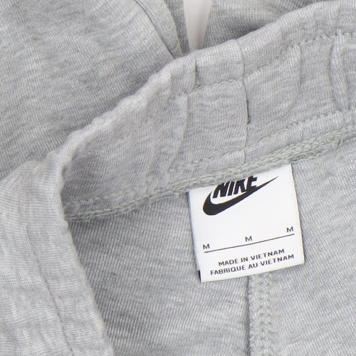 Nike Boys Grey Jogger Trousers M Regular Fit Sports Sweatpants