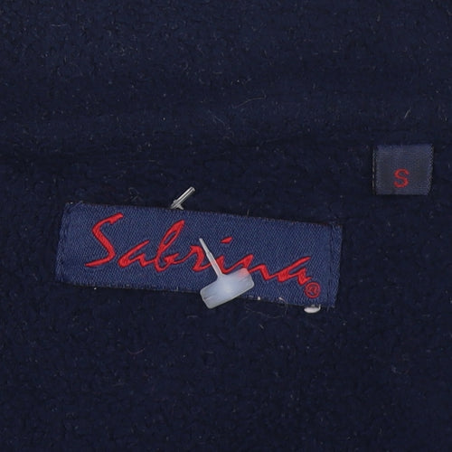 Sabrina Men’s Grey Fleece Full Zip Basic Jacket Size S