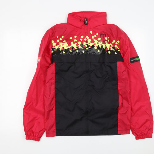 George Men’s Red Windbreaker XXS Manchester 2002 Lightweight Jacket
