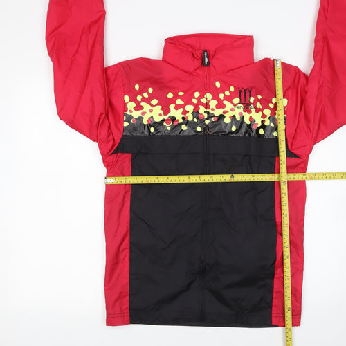 George Men’s Red Windbreaker XXS Manchester 2002 Lightweight Jacket