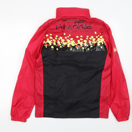 George Men’s Red Windbreaker XXS Manchester 2002 Lightweight Jacket