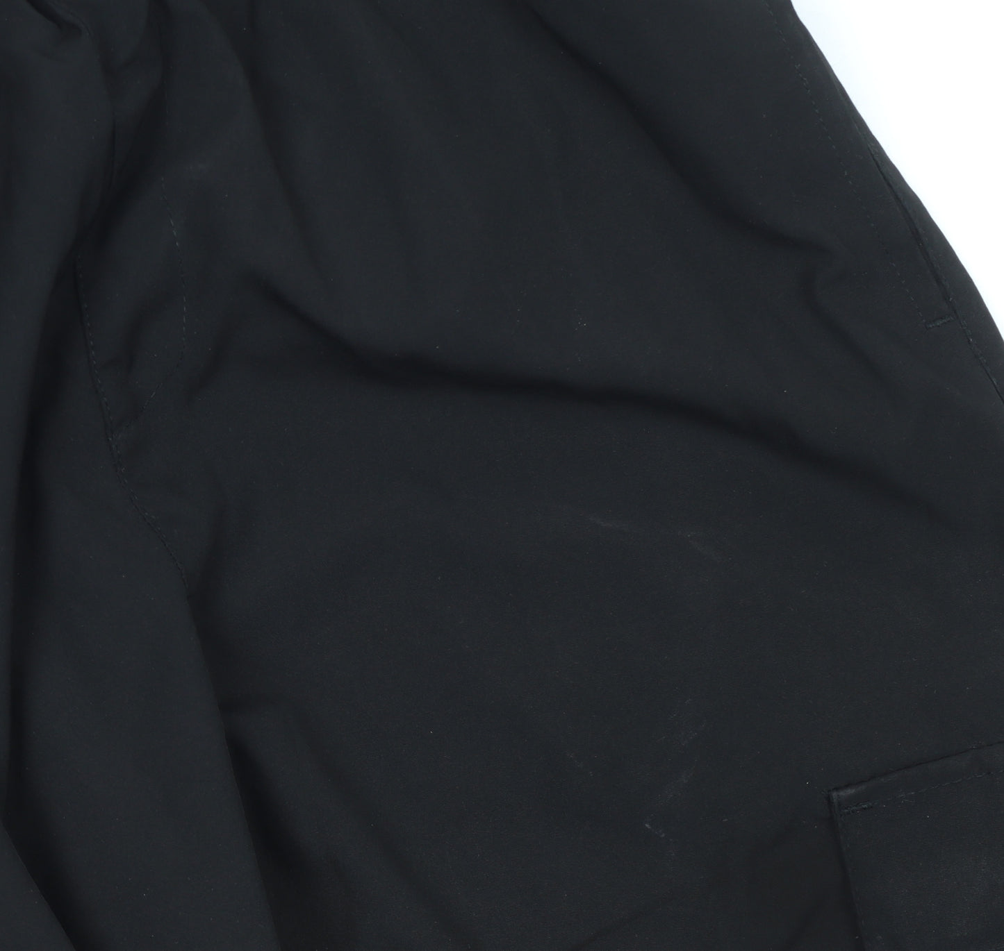 McKenzie Boys Black Cargo Trousers 14 Years Elastic Waist Joggers