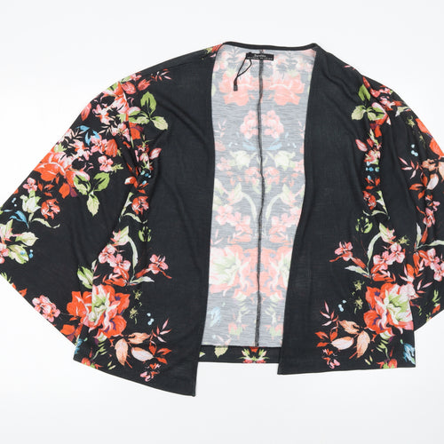 Bershka Womens Multicoloured Floral Kimono Blouse M