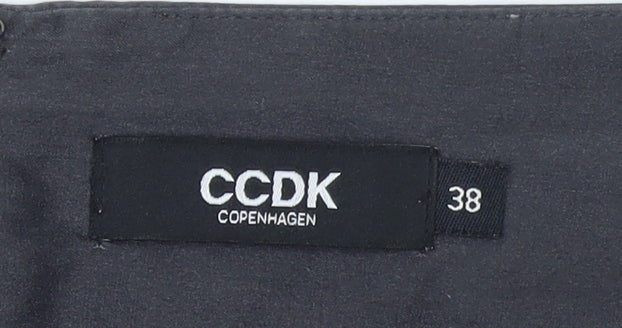 CCDK Copenhagen Women’s Multicoloured Silk A-Line Skirt Size 10