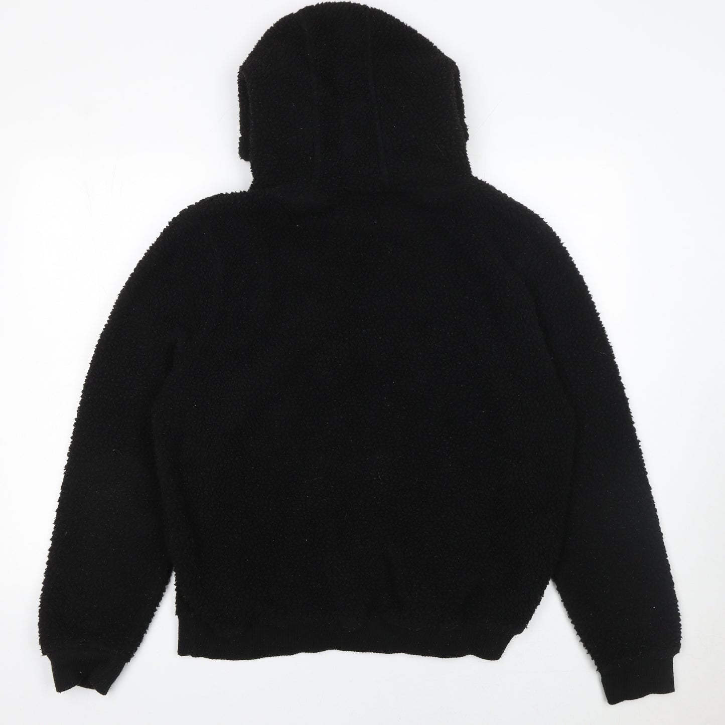 Brave Soul Women’s Black Pullover Hoodie L Soft Fleece Casual