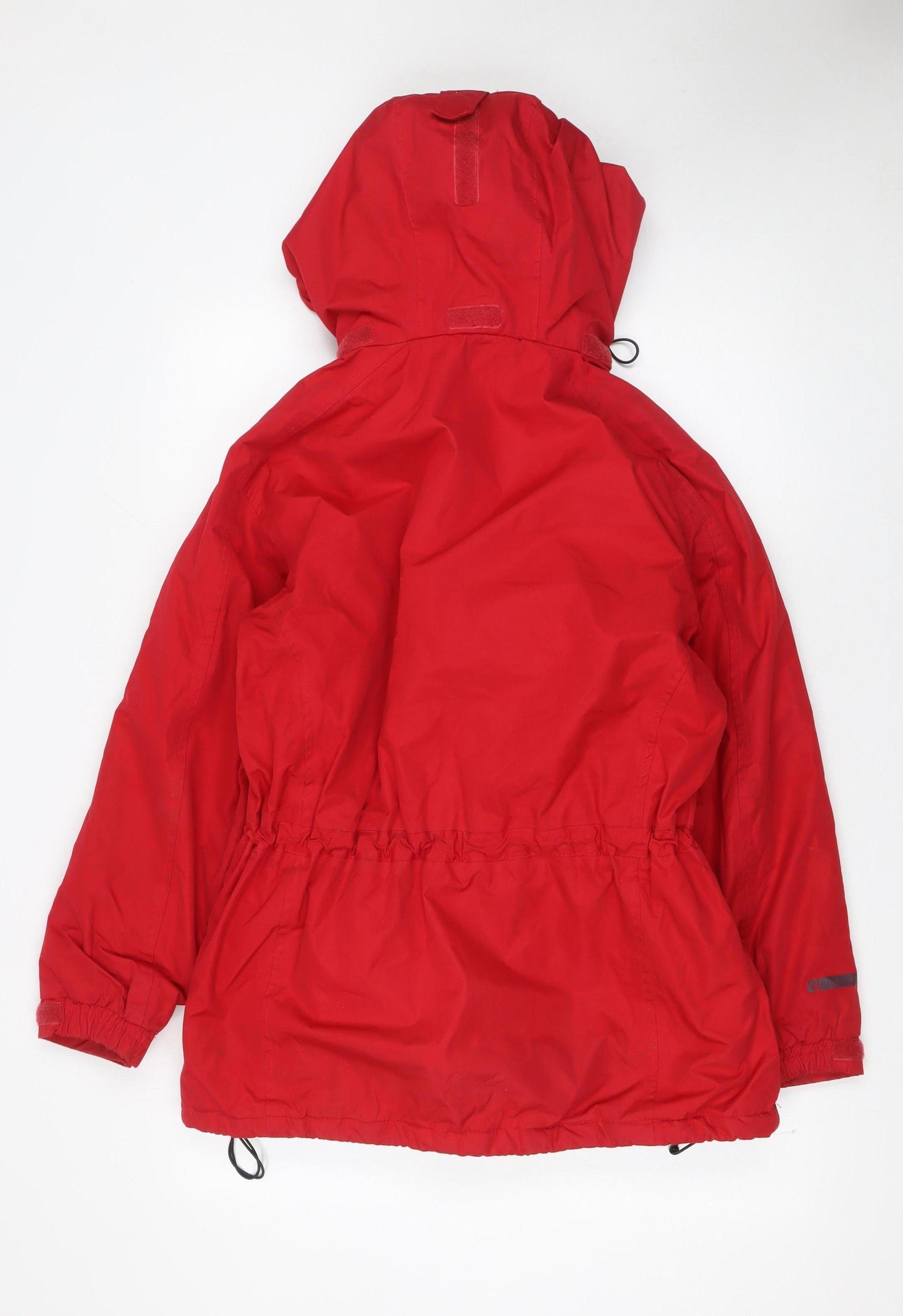 Regatta Women's Red Waterproof Hooded Parka Jacket Size 12