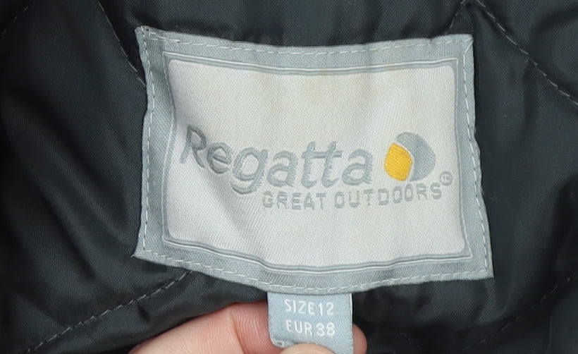 Regatta Women's Red Waterproof Hooded Parka Jacket Size 12