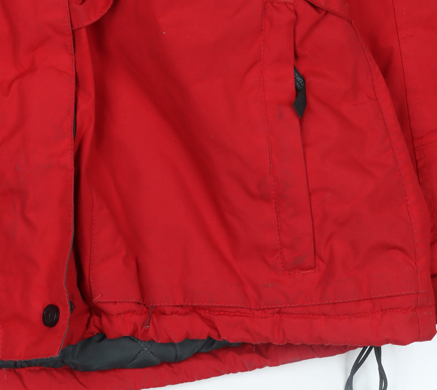 Regatta Women's Red Waterproof Hooded Parka Jacket Size 12
