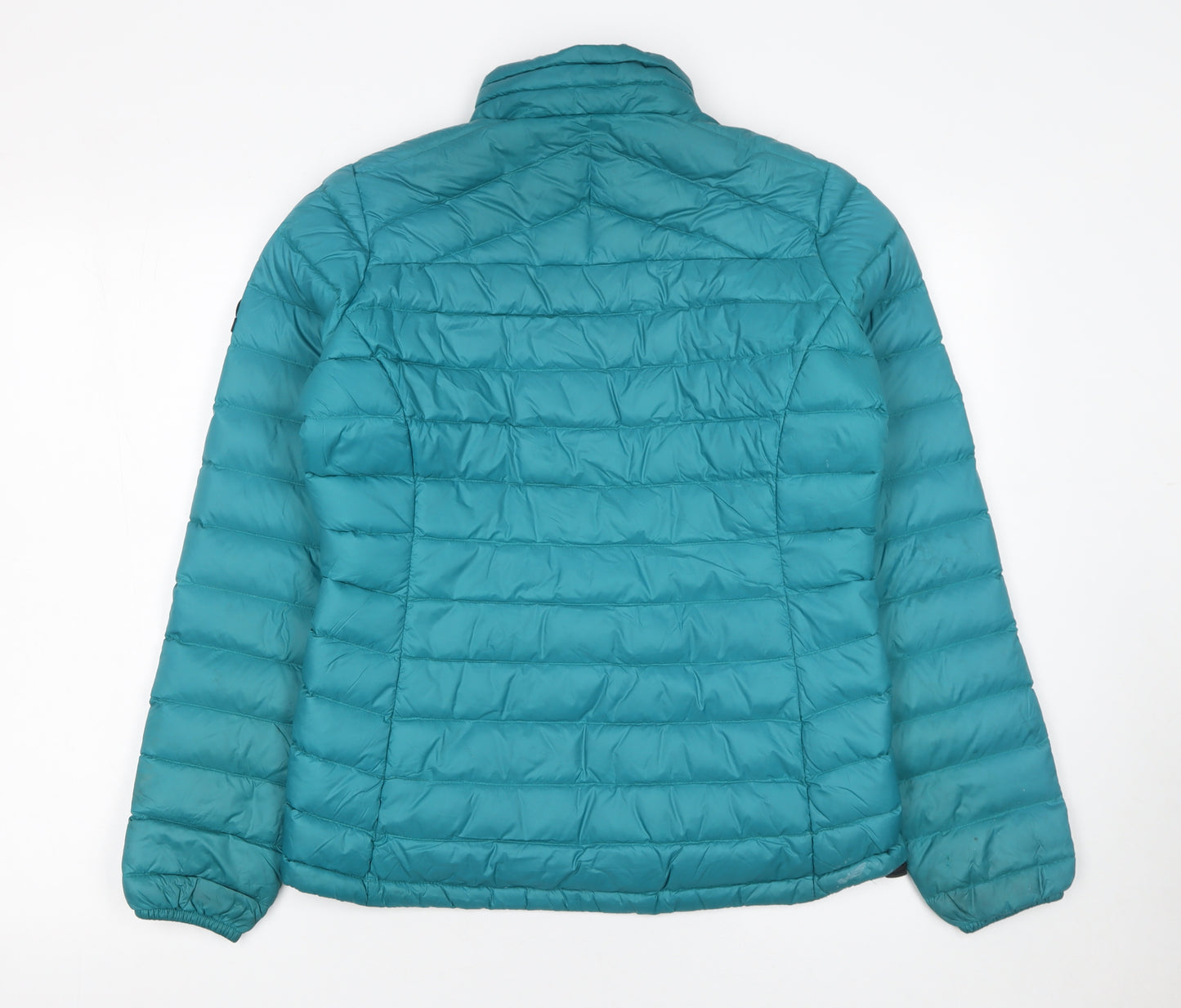 TOG24 Womens Blue Puffer Jacket Size 10 Lightweight Down Outerwear