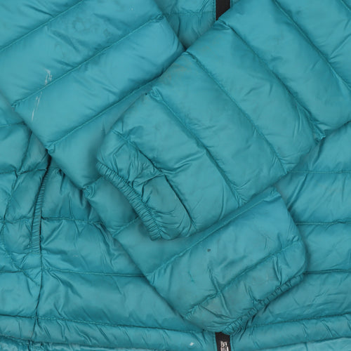 TOG24 Womens Blue Puffer Jacket Size 10 Lightweight Down Outerwear