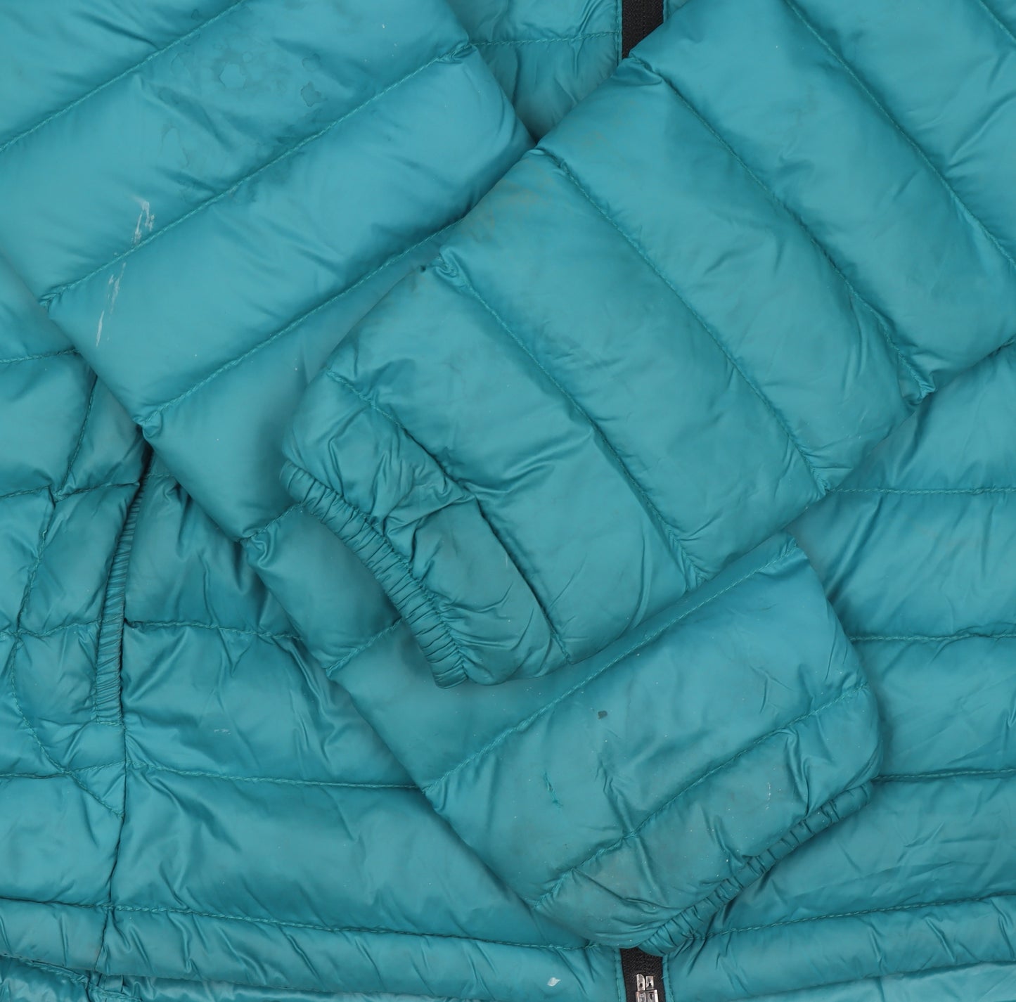 TOG24 Womens Blue Puffer Jacket Size 10 Lightweight Down Outerwear